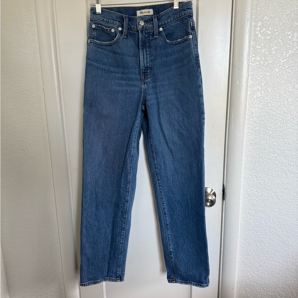 Madewell Women's High Rise Jeans - Blue - Picture 2 of 5